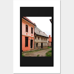 Historic Buildings in Skofja Loka 1 Posters and Art